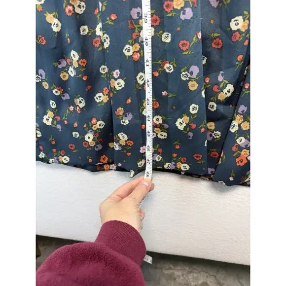 Sweet Salt Cottagecore Prairie Floral Midi Dress Boho Romantic Pockets Women 14 - Picture 16 of 16